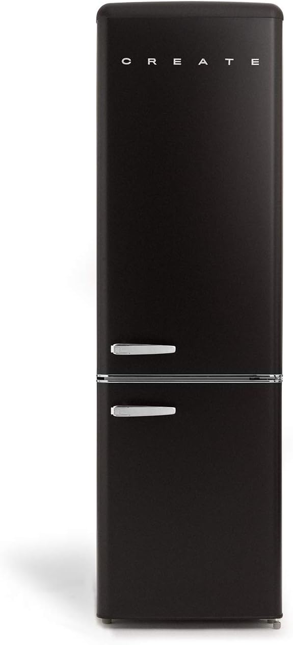 CREATE 130o 55x61 R¨¦frig¨¦rateur, 330 L, avec cong¨¦lateur, verre, 244 L, 245 L, 55 ¡Á 61, 5 ¡Á 181, 1cm, 244L, 90W, 3 ¨¦tag¨¨res, ouverture 130o