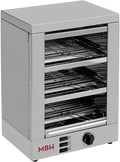 MBH - MAQUINARIA BAR HOSTELER¨ªA Grille-pain, acier inoxydable, 3 Niveaux, minuterie