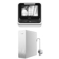 COMFEE' Lave-vaisselle compact, portable, r¨¦servoir d'eau, portable Lave-vaisselle et Reverse Osmosis System