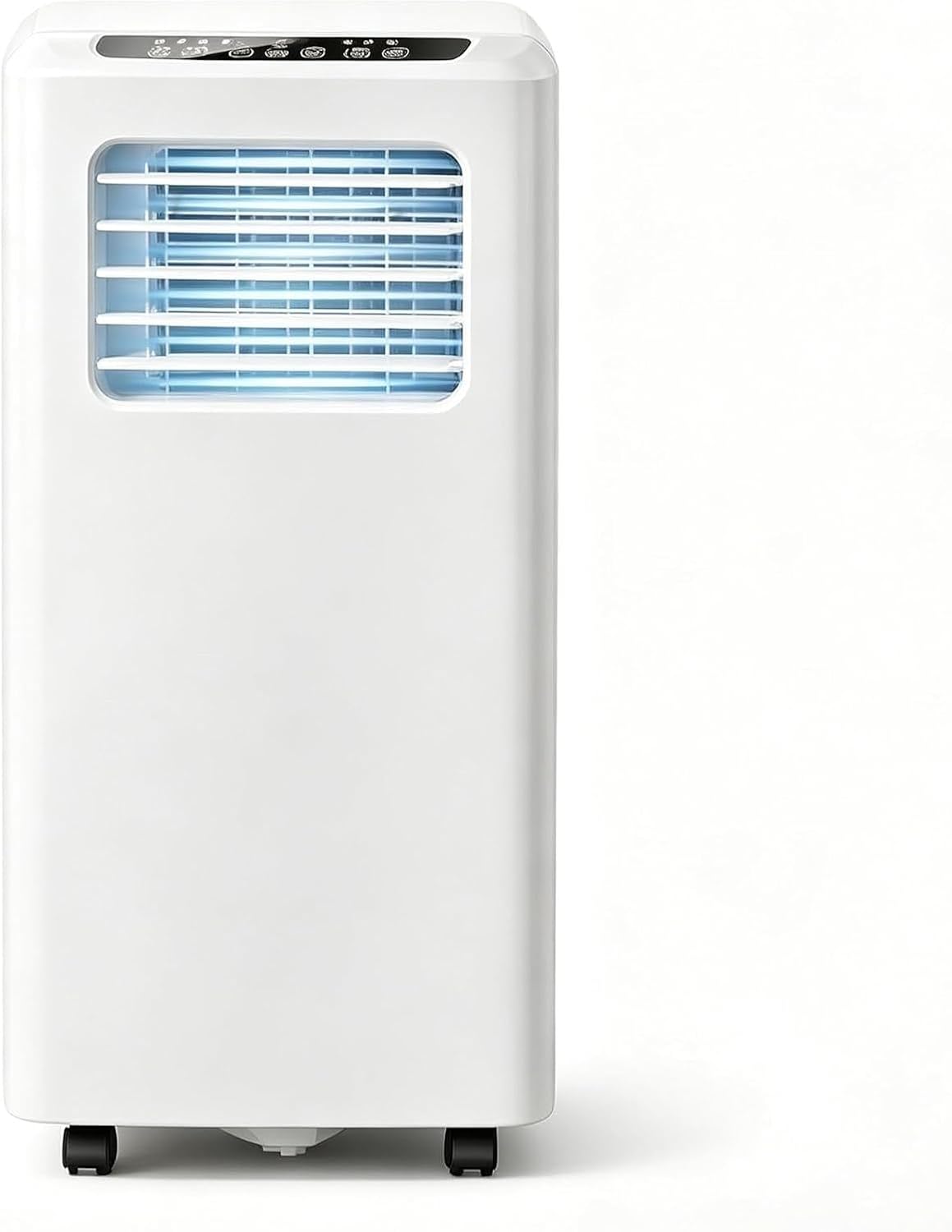 Eouyt Climatiseur, t¨¦l¨¦commande, 10000 BTU, Multi-Vitesses Maison & Bureau, 7000 BTU, 3-en-1, 3-en-1 Refroidissement, Ventilateur pour 50 m2