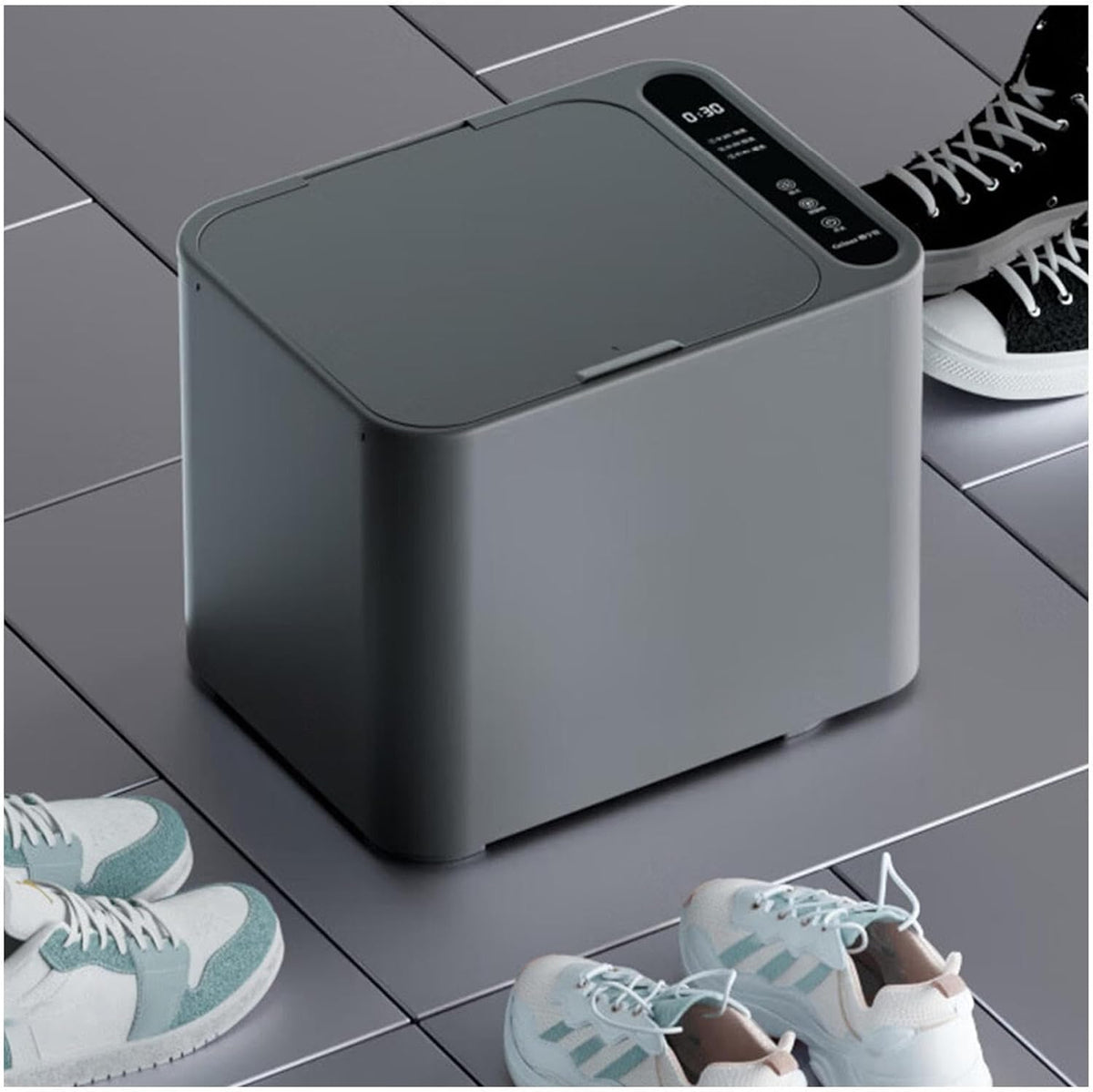 Mini lave-linge SJWJWOO, 43 ¡Á 35 ¡Á 33 cm, Mini Machine ¨¤ Laver pour Chaussures, 240 V, commande tactile, portable