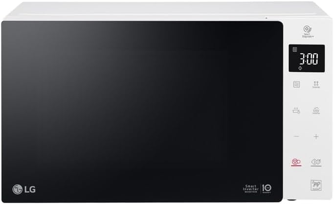 Four micro-ondes, ¨¦clairage LED, 23 L, LG, Blanc, moteur Inverter, fonction gril