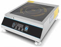 Plaque ¨¤ induction Equipementpro, acier inoxydable, r¨¦glable, 230 mm, Cuisson Rapide et Pr¨¦cise pour Cuisine, 3500W, 2000W, 70¡ãC, 280¡ãC, minuterie