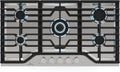 Plaque de cuisson KLARSTEIN, Inox 304, 3.4kW, 5 Br?leurs, 3, 4 kW, 2, 4 kW, 1, 8 kW, 1, 0 kW, 3.4kW Wok, acier inoxydable, Kit Conversion GPL