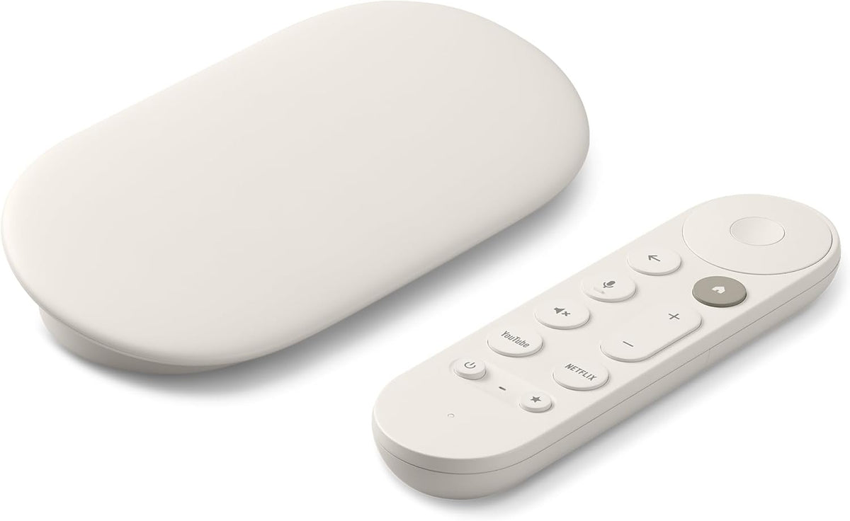 Google Lecteur multim¨¦dia streaming, t¨¦l¨¦commande, lecteur multim¨¦dia TV Blanc 32GB NL, Dolby Vision