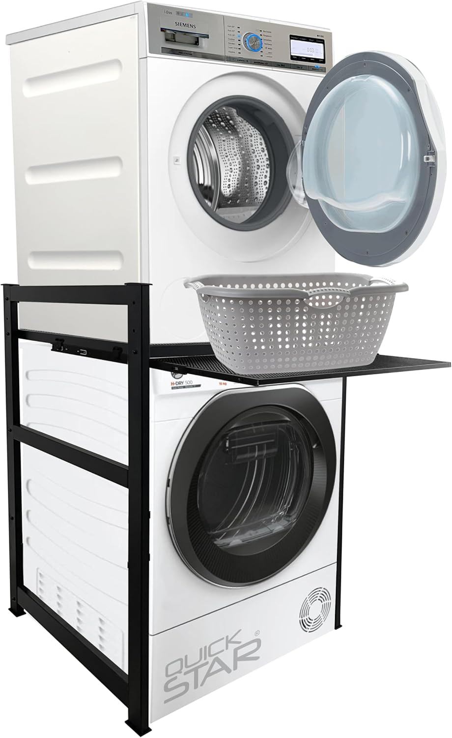 ¨¦tag¨¨re verticale, 74 ¡Á 65 ¡Á 111 cm, r¨¦glable, ¨¦tag¨¨re pour machine ¨¤ laver, QUICK STAR, 64 ¡Á 42 cm, 74 ¡Á 65 cm, 99 cm, 106 cm, 100 cm