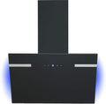 Respekta CH69060SA Hotte aspirante, 60 cm, verre, 63 dB, commande tactile