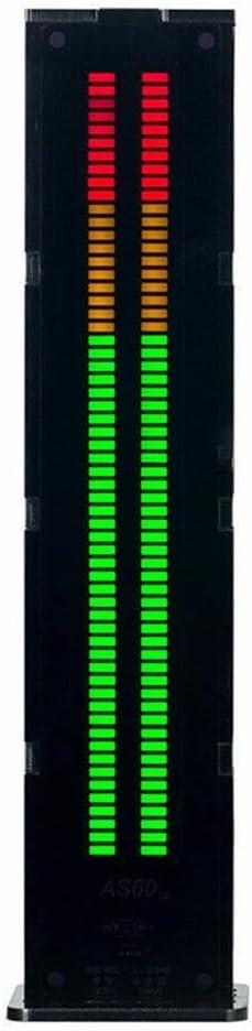 ZYWUOY Test ¨¦lectrique, affichage LED du niveau du volume, 5 V, pour affichage dynamique du niveau sonore, 7 modes, 1 mode, 4 modes, AS60