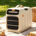 URJWAN Climatiseur, 3 Vitesses, Climatisation et Chauffage Rapide pour Camping-Car, t¨¦l¨¦commande, 420 W, 800 W, 42 dB, 32¡ãC, ¨¦clairage LED