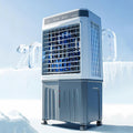 Climatiseur portable, Ventilateur AC Industriel pour pi¨¨ce, Refroidisseur de Marais avec 3 Vitesses, 80 ¡Á 44 ¡Á 33 cm, 40 L, 55 L