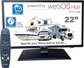 T¨¦l¨¦viseur Unispectra, t¨¦l¨¦commande, 12 V, 240 V, 100 ¡Á 100 mm, 22 pouces, 230 V, 2 x USB, Wi-Fi, Bluetooth, WebOS, Full HD, portable, caravanes