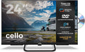 T¨¦l¨¦viseur Cello CTRAV-24TZF, Bluetooth, 24 Pouces, pour Camping-Car et Bateau, 12 V, 230 V, ¨¦clairage LED, Tizen, Tizen OS de Samsung