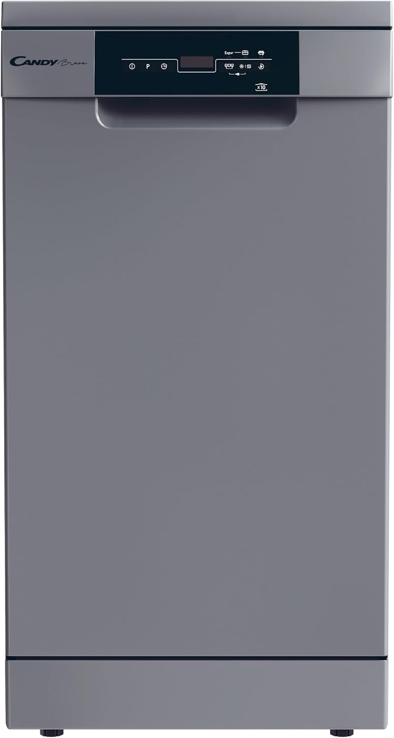 Lave-vaisselle CANDY, 45 cm, acier inoxydable, 45CM, 47dB, 10 COUVERTS
