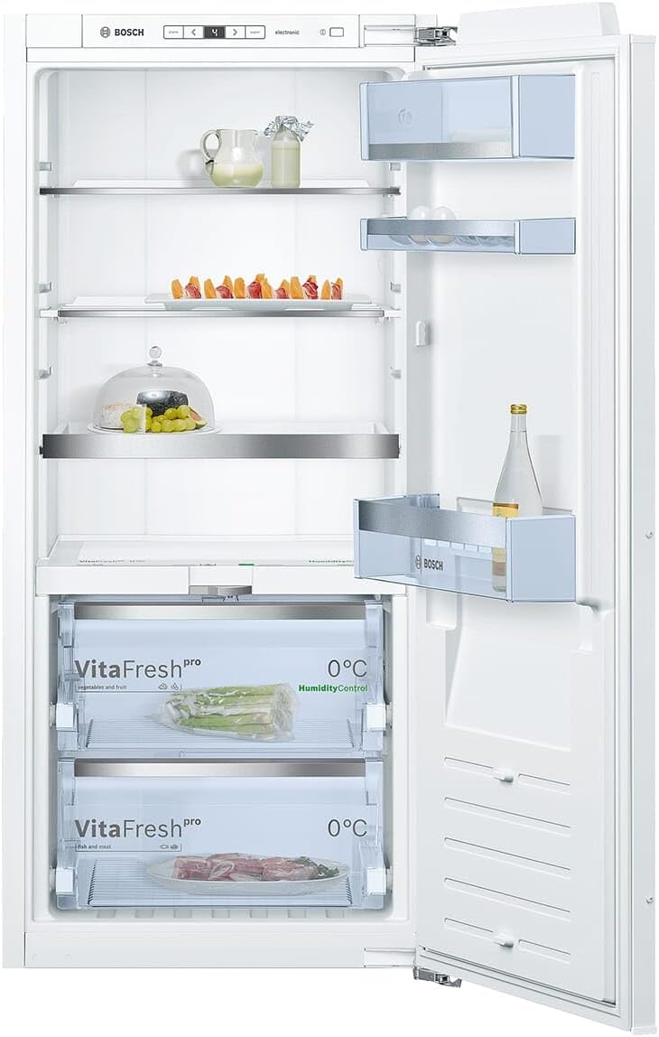 Bosch KIF41ADD0 R¨¦frig¨¦rateur, 187 L, ¨¦clairage LED, verre, 122, 5 cm, 187 L D, 0 ¡ãC, encastrable, placement