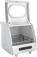 WDZCZDoo Lave-vaisselle, 800 W, 35 ¡Á 30 ¡Á 30 cm, 72¡ãC, 5 programmes, temp¨¦rature de lavage 72¡ãC, portable