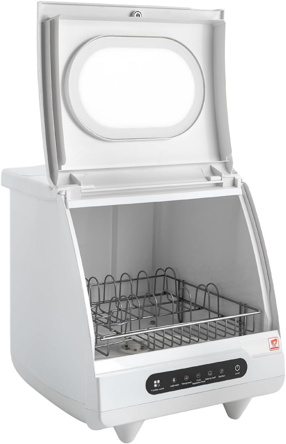 WDZCZDoo Lave-vaisselle, 800 W, 35 ¡Á 30 ¡Á 30 cm, 72¡ãC, 5 programmes, temp¨¦rature de lavage 72¡ãC, portable