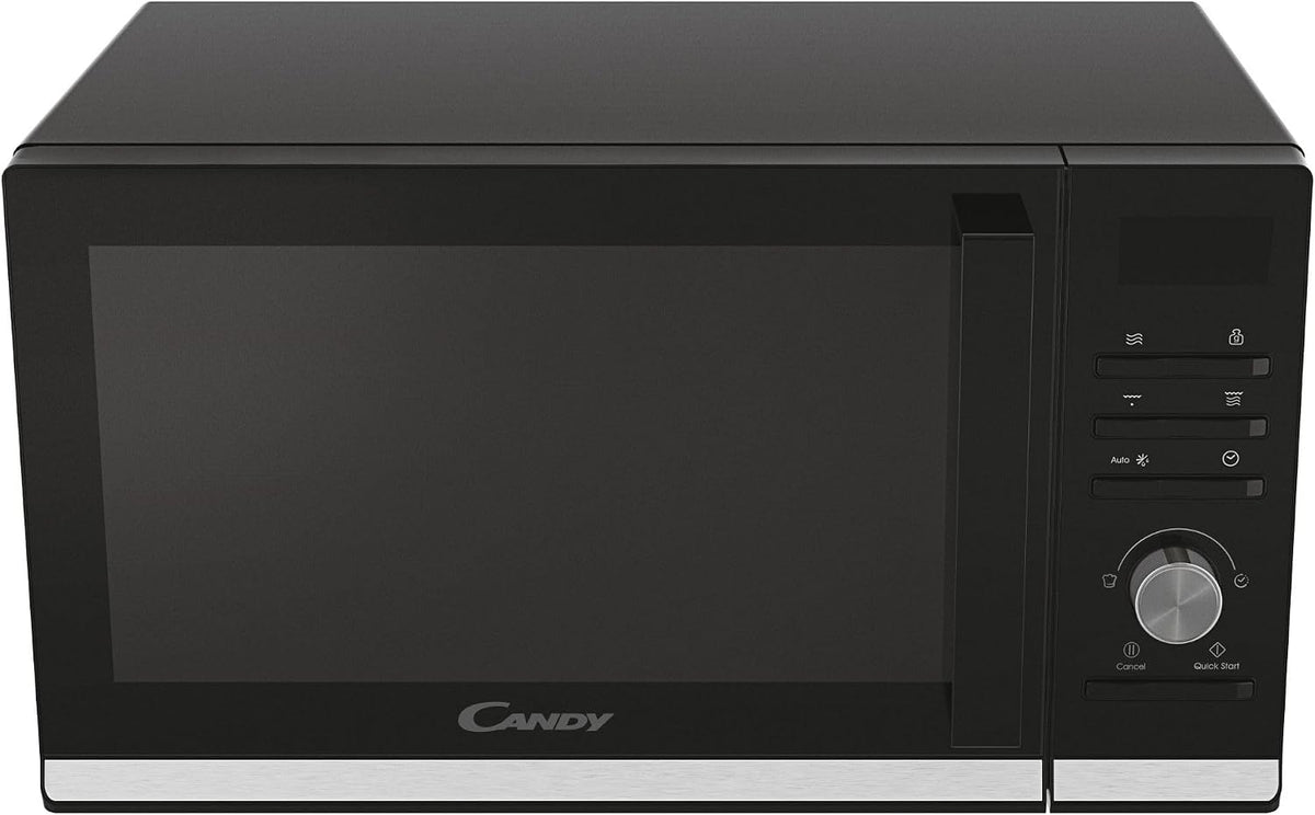 CANDY Four micro-ondes, 27, 5 cm, 6 niveaux, CMGA25TNDB, 25L, 25 litres, 20 Menus Automatiques, Noir, fonction gril, Fonction D¨¦cong¨¦lation
