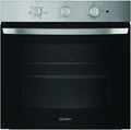 Four encastrable, 670 ¡Á 640 ¡Á 650 mm, acier inoxydable, Indesit, 1 mm, 2350H, minuterie