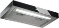Hotte aspirante Dometic, acier inoxydable, ¨¦clairage LED, 530 ¡Á 204 ¡Á 60 mm, 20.1 L, 25.7 W, 3 W, 25 mm, 190 mm, 12 V, 35 W, 3 niveaux, 100 m3/h