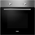 SVAN Four encastrable, 2100 W, r¨¦glable, Four ¨¦lectrique Inox SH4701EX. Capacit¨¦ 75 Litres, 60 cm, 59, 5 cm, 57, 5 cm, 4 Programmes