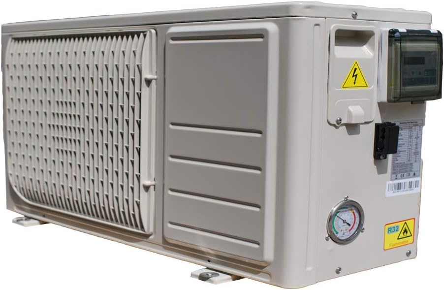 O'CLAIR Pompe ¨¤ chaleur pour piscine, 50m3, 9 KW, 4 m3/h