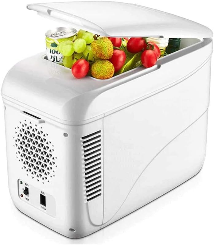FHKBB Mini r¨¦frig¨¦rateur, 37 Cm, r¨¦frig¨¦rateur de Voiture 9L, 5 pouces, 350 ml, 25 cm, 9, 8 pouces, 12 V, 34DB, 12V, 24V, 50W, muet