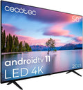 Cecotec ALU10050 HDR10 T¨¦l¨¦viseur, ¨¦clairage LED, 4K UHD, Android 11, mod¨¨le 2023, Dolby Vision, Dolby Atmos, Android TV, MEMC