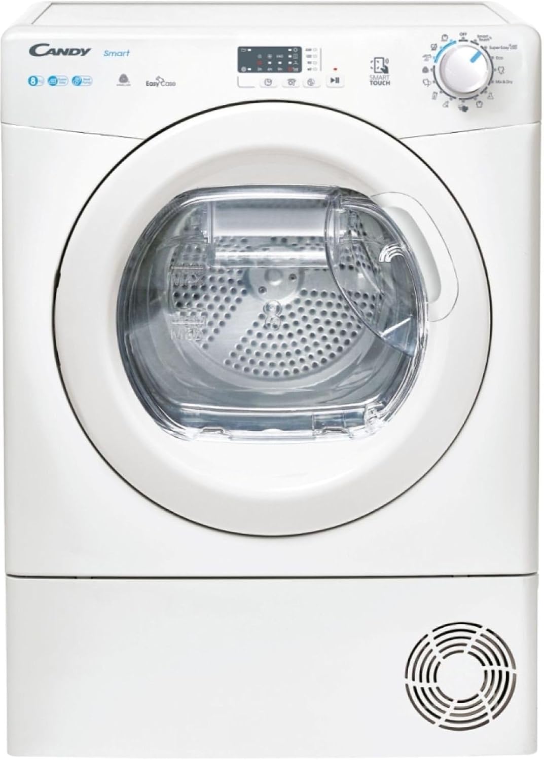 S¨¨che-linge, CSEH8ELE-S, CANDY, 8kg, 15 programmes, pompe ¨¤ chaleur