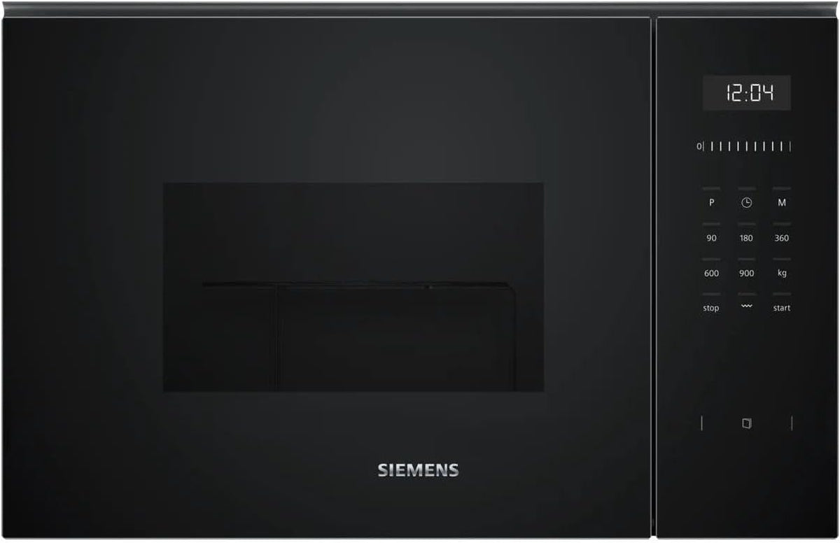 Four micro-ondes, 90 W, acier inoxydable, SIEMENS, 900 W, 31, 5 cm, 5 niveaux, 1, 2 kW, 8 programmes, 4 programmes, 3 programmes, verre