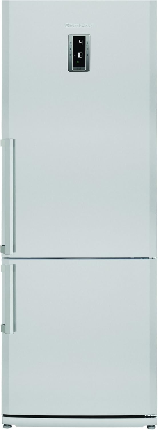 R¨¦frig¨¦rateur Blomberg, No Frost, 312 l, acier inoxydable, 125 l, 194 ¡Á 70 ¡Á 68 cm, 198 ¡Á 77 ¡Á 77 cm, 297 l, 15 l, Refroidissement: 312 l
