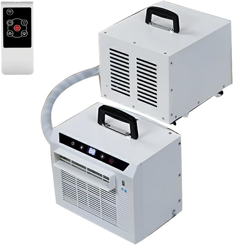 Climatiseur, 191 ¡Á 285 ¡Á 230 mm, t¨¦l¨¦commande, 45 dB, 3000 BTU, 360 W, 50Hz, sans per?age, sans installation, minuterie, portable