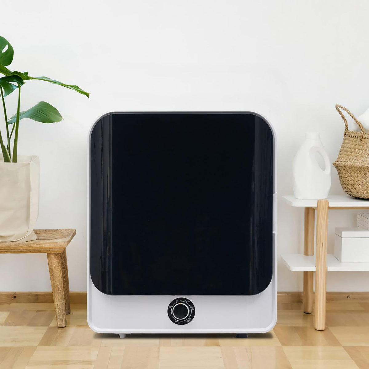 Sweiko S¨¨che-linge avec pompe ¨¤ chaleur, acier inoxydable, 830 W, 5 programmes, s¨¦choir en Acier Inoxydable, Filtration Multiple