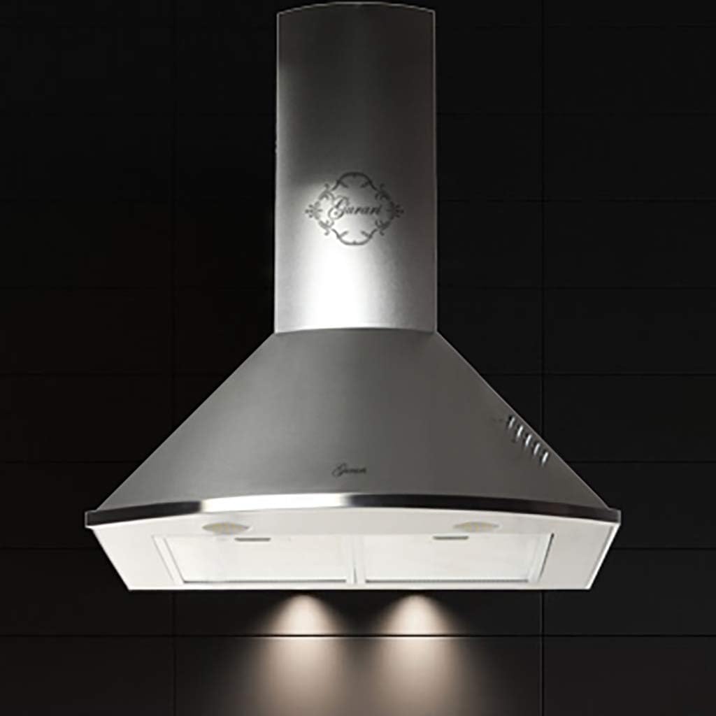 Hotte aspirante Gurari 1000m3 1000m3, ¨¦clairage LED, 60 cm, acier inoxydable, 3 vitesses, 600 mm, 1190 mm, 500 mm, 150 mm, 120 mm, 206 W