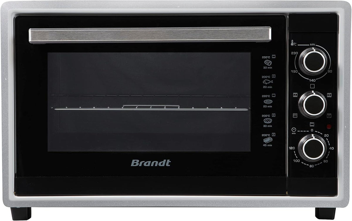 Mini-four, 5 modes, BRANDT, FC4200MS, 42L, 1800W, chaleur tournante