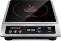 CHANGBERT Plaque ¨¤ induction, 1800W, 200W, 9 programmes, 18 programmes, NSF certifi¨¦ grand foyer ¨¤ bobine