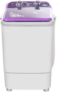 BLLXMX Mini lave-linge, 7 Kg, portable pour Compact Machine ¨¤ Laver, 400 ¡Á 375 ¡Á 630 MM, 220V, 50HZ, 250W, 55CM, 7KG, minuterie