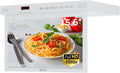 SYLVOX T¨¦l¨¦viseur, t¨¦l¨¦commande, 360¡ã Rotation, design gain de place pour cuisine, 90¡ã ¨¦cran rabattable, Wi-Fi, ¨¦clairage LED, Blanc, Google TV