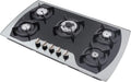 Plaque de cuisson jiumxliu, 20, 1 pouces, acier inoxydable, 10236 BTU, 9383 BTU, 5971 BTU, 3412 BTU, 5 br?leurs, verre