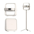 Vid¨¦oprojecteur, 200 pouces, t¨¦l¨¦commande, XGIMI, 2.5 pouces, Google TV, Elfin Flip Plus & support PowerBase
