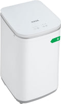 HAVA Mini lave-linge, 3 kg, ¨¦clairage LED, acier inoxydable, 42 ¡Á 45, 5 ¡Á 72, 5 cm, 120 cm, 4 niveaux, 40 ¡ãC, 60 ¡ãC, 8 programmes