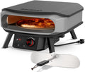 Four ¨¤ pizza, 230 V, ¨¦clairage LED, pour les pizzas croustillantes, acier inoxydable, cozze, 60, 5 ¡Á 62, 5 ¡Á 33 cm, ? 42, 5 ¡Á 1 cm, 5 cm, 17'