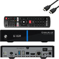 R¨¦cepteur TV satellite, 1200Mbps WiFi, t¨¦l¨¦commande, 1xDVB-S2X MS + 1xDVB-C/T2 r¨¦cepteur combin¨¦ pour Sat, HTS e-com, 12V, 4K UHD, Wi-Fi