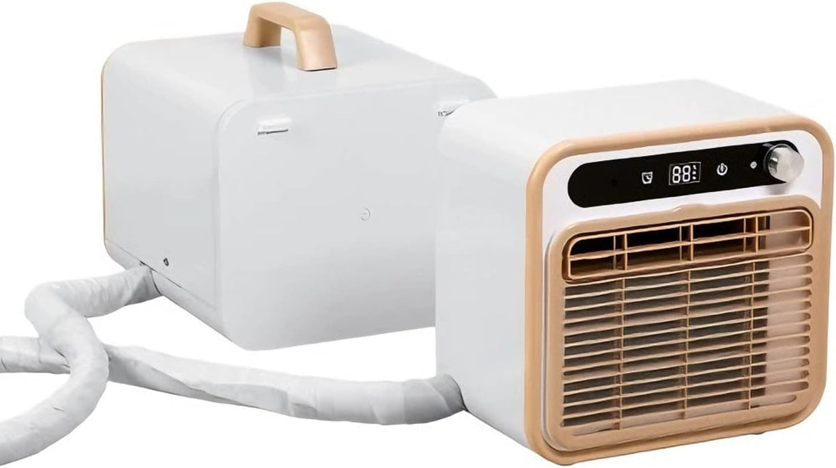 Climatiseur split portable avec Wi-Fi, 130 m3/h, 13 kg, pour tente, caravane et camping-car