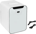 Mini r¨¦frig¨¦rateur DAOHHFO, ¨¦clairage LED, 27, 2 ¡Á 34, 5 ¡Á 42, 2 cm, 22, 2 ¡Á 21, 7 ¡Á 33, 7 cm, 50 db, 12 V, 18¡ãC, 65¡ãC, 240V, portable, minibar