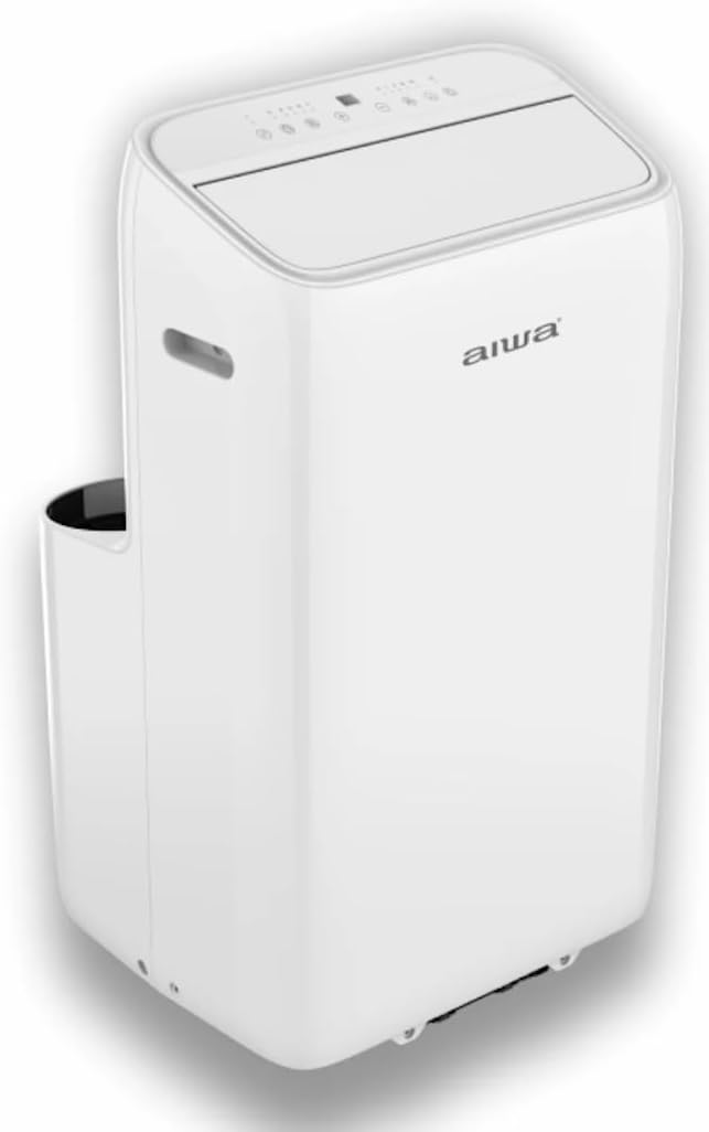 Climatiseur, 12000 BTU, t¨¦l¨¦commande, 3 niveaux, Mode Nuit, 12000BTU, 16¡ãC, 32¡ãC, 1¡ãC, 5 fonctions, 5 EN 1, ¨¦clairage LED, portable