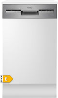 Amica Lave-vaisselle, 47 dB, r¨¦glable, 3 paniers, 4 programmes, 9 mg, encastrable, AQS, classe d'efficacit¨¦ ¨¦nerg¨¦tique E
