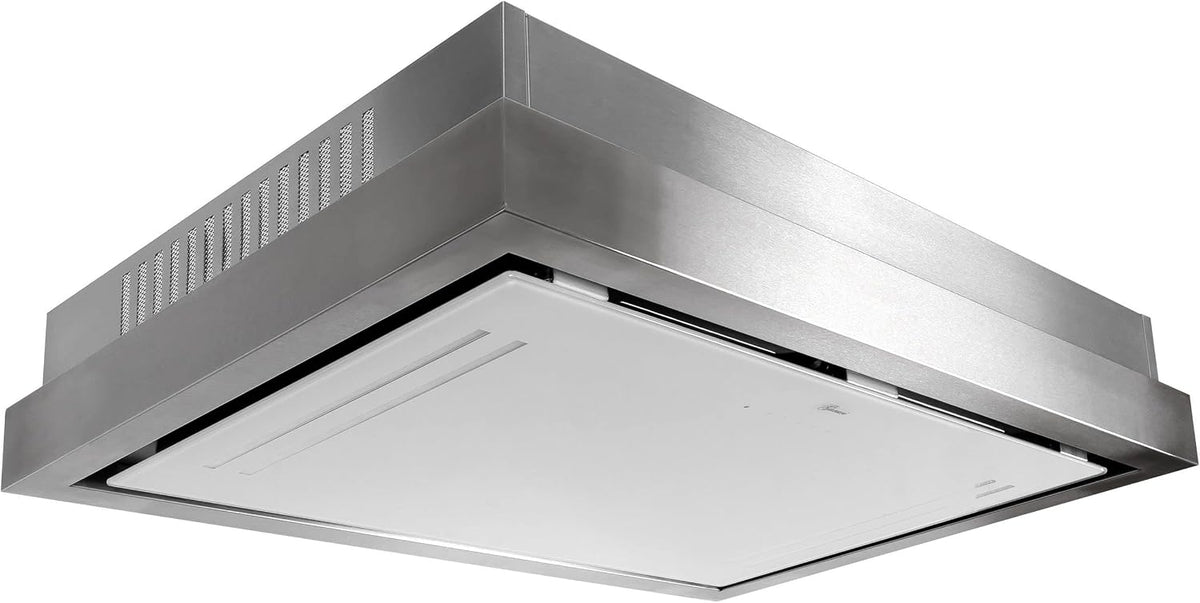 Hotte aspirante Gurari 1000m3, t¨¦l¨¦commande, 90 WH, acier inoxydable, 4 niveaux, GCH C 343 IS 90 WH PRIME, 90cm, 1000 m3/h, 1000m3/h