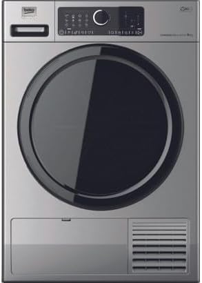 Beko S¨¨che-linge, acier inoxydable, 84, 9 ¡Á 59, 9 ¡Á 65, 6 cm, 9 kg, 44 kg, 84, 9 cm, 59, 9 cm, 9HPS, pompe ¨¤ chaleur, fonction vapeur