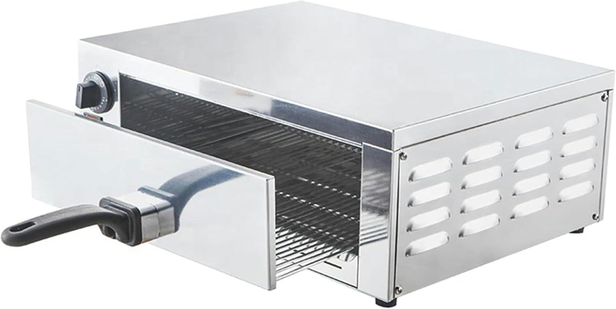 Four ¨¤ pizza, 40 cm, r¨¦glable, pour la cuisson de bretzels au restaurant ou ¨¤ la ma, acier inoxydable, XSDAJSD, 300 ¡ãC, minuterie