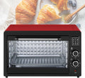 Four ¨¤ pizza, acier inoxydable, pour h?tel, Mini Four ¨¦lectrique de comptoir avec 3 Fonctions de Chauffage, 48 L, FAcoLL, 250 ¡ãC, 1, 8 kW, 1800W